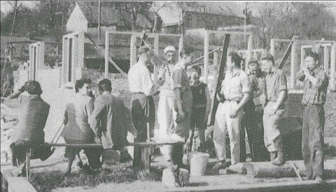 Havnebyggeri ca 1955